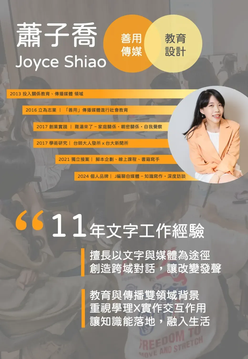 視覺化簡歷與作品集