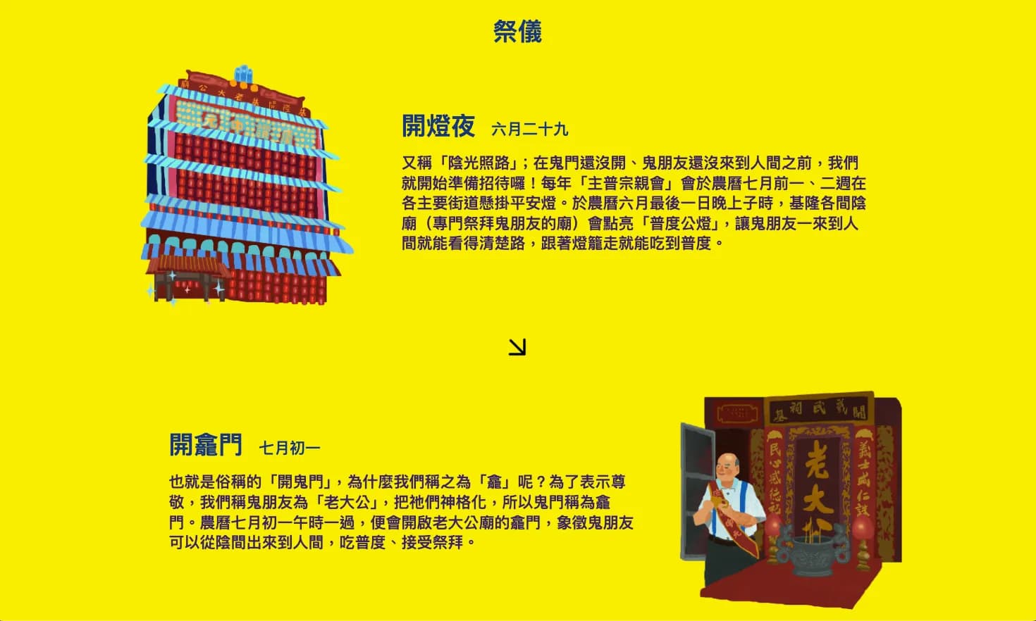 鬼朋友度中元活動網站