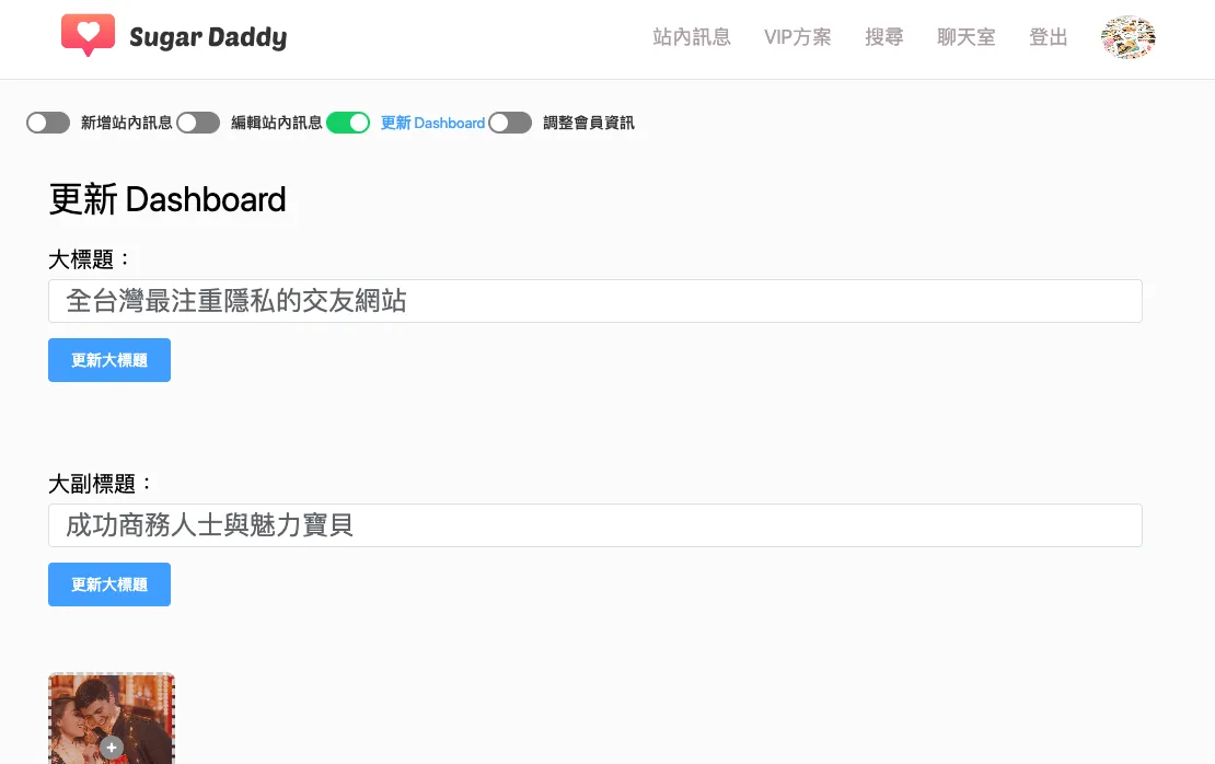 Sugar Daddy 包養網站